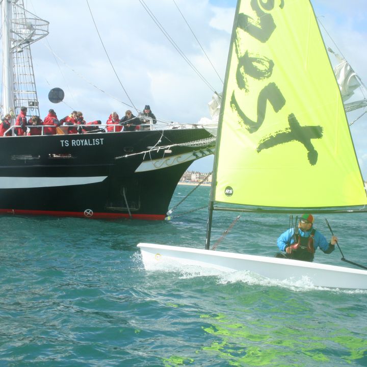 NEW SAILING DINGHY RS ZEST IS LAUNCHED Sea Cadets