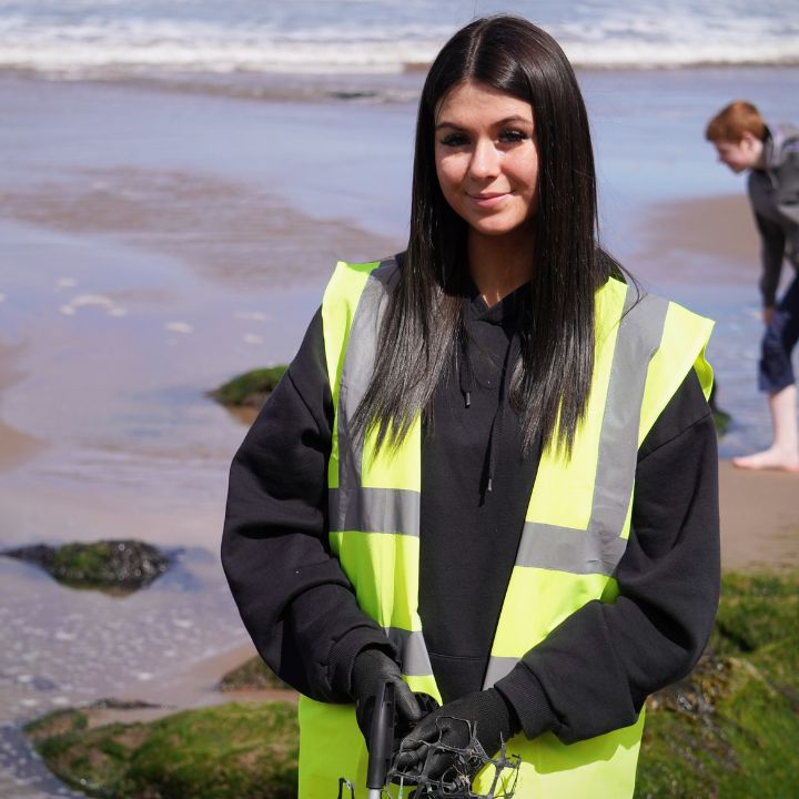 Dunbar Sea Cadets On Beach Clean Up Mission