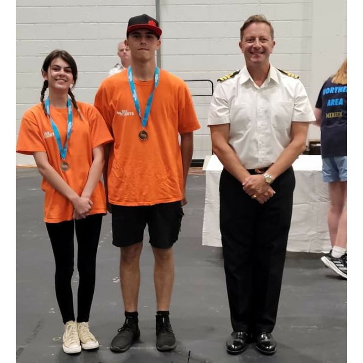 Mansfield Sea Cadets Powerboat handling, bronze medal winners at Nationals 2022