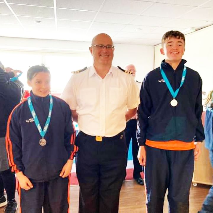 Sea Cadets national sailing regatta 2022 Mansfield Cadets silver medalists in RS Quest Open class