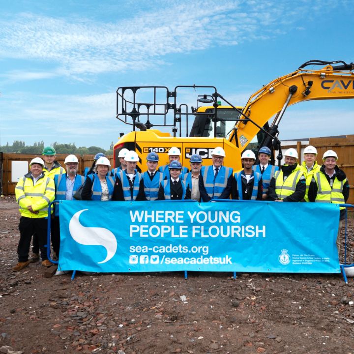 'Groundbreaking' Ceremony At Midlands Boat Station - Sea Cadets