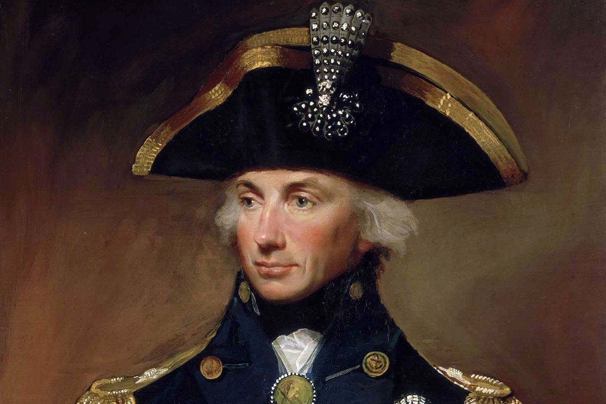 A portrait of Lord Nelson