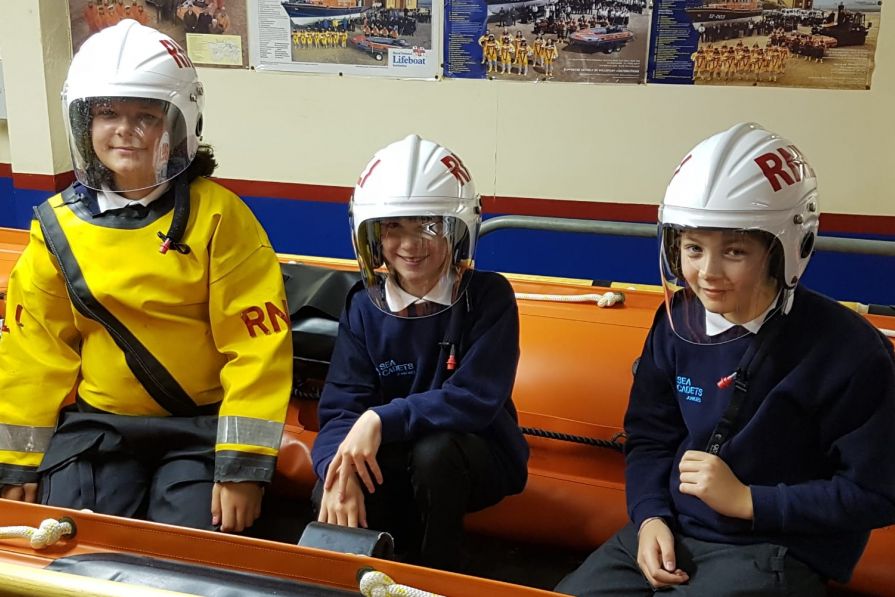 RNLI visit