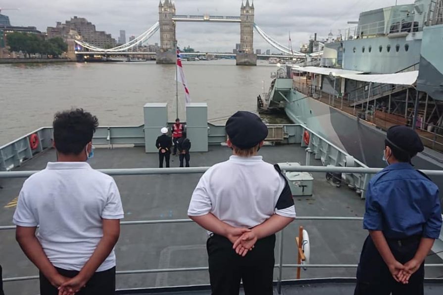 Ships Visit to HMS Severn 2021